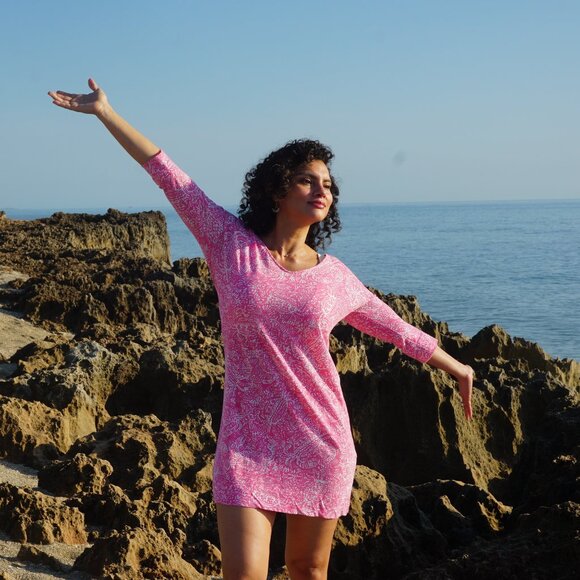 🌸Lilly Pulitzer🌸 Eliza Get Cracking 100% Cotton Dress Size XS EUC - Picture 3 of 11